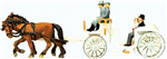Preiser 30496 HO Open Wedding Coach