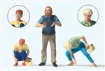 Preiser 44941 G Mushroom Pickers 3 Figures