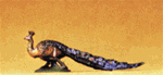 Preiser 47087 1/25 Wild Animal Figures Scale Peacock