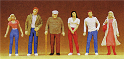 Preiser 68203 1/50 Scale Figures People Standing pkg(6)