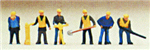 Preiser 79035 N Railroad Personnel Track Maintenance pkg 6