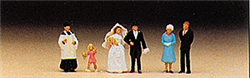 Preiser 79058 N Wedding Group Catholic pkg 6