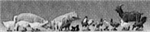 Preiser 79093 N Animals Set of Small Animals