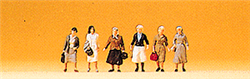Preiser 79098 N Passengers Female Commuters