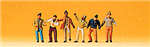 Preiser 79101 N People Working Workers