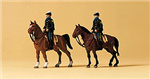 Preiser 79149 N Police Mounted Police USA
