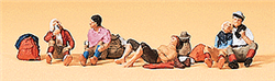 Preiser 79159 N Pedestrians Resting Wanderers