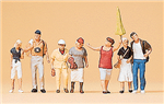Preiser 79163 N Pedestrians Guide w/Tourists