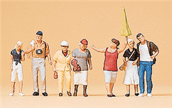 Preiser 79163 N Pedestrians Guide w/Tourists