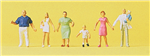 Preiser 79182 N Pedestrians Family Krause Taking A Walk