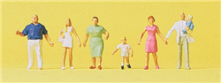 Preiser 79182 N Pedestrians Family Krause Taking A Walk