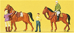 Preiser 79186 N Sports & Recreation At The Riding School #2