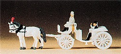Preiser 79479 N Horse-Drawn Wagon Open Carriage