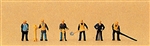 Preiser 88513 Z Railroad Personnel Railroad Track Workers #3