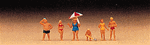 Preiser 88524 Z Krause Family at The Beach