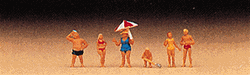 Preiser 88524 Z Krause Family at The Beach