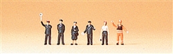 Preiser 88528 Z Railroad Personnel 1989 pkg 6