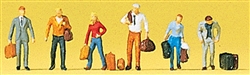 Preiser 88546 Z Passengers Walking w/Luggage
