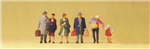 Preiser 88549 Z Pedestrians Walking Travellers #2