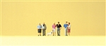 Preiser 88555 Z Pedestrians Couples w/Dog pkg 6