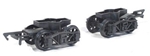 Ratio Kits 125 HO Pair Diamond Frame Bogie/Trucks