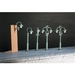 Ratio Kits 453 HO Swan Necked Lamps 9 pk