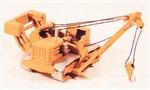 Railway Express 2008 N Railroad Wreck Crane Kit Crawler with Side Boom