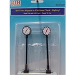 Rock Island Hobby 12201 HO Platform Clock Lighted