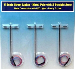 Rock Island Hobby 13104 N Light 2 Straight Arms