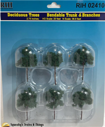 Rock Island Hobby 24100 Deciduous Trees 2.75" (6)