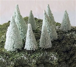 Rock Island Hobby 24200 Snow Pine 12Pc 3.2"-4.3"