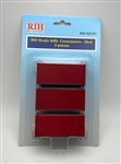 Rock Island Hobby 32107 HO 20' Container Red (3)