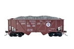 Rock Island Hobby 032207 HO PRR 36' Hopper w/ Coal