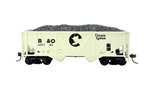 Rock Island Hobby 032210 HO B&O Chessie 36' Hopper