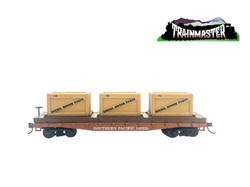 Rock Island Hobby 032212 HO Southern Pacific 40' Flat W Crate