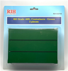 Rock Island Hobby 033102 N 40' Container Green (3)