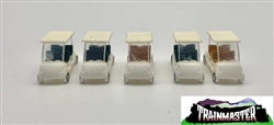 Rock Island Hobby 32110 HO Golf Cart (5/Pk)