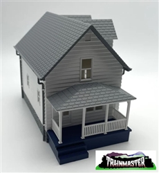 Rock Island Hobby 42102 HO White Farmhouse Built-Up