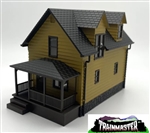 Rock Island Hobby 42103 HO Yellow Farmhouse Built-Up