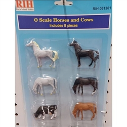 Rock Island Hobby  61301 O Cows & Horses