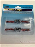 Rock Island Hobby  510 Peel Stick N Light 4/Pc