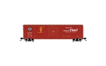 Rivarossi HR6661C HO 50' Single-Door Boxcar No Roofwalk Santa Fe #12746