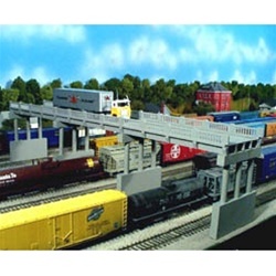 Rix 105 HO Overpass Beams 50' Sections Pkg 10