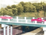 Rix 121 HO 50' Wrought Iron Highway Overpass Kit