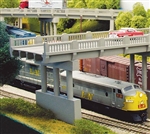 Rix 152 N 50' Highway Overpass w/Pier Kit
