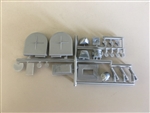 Rix 358 HO Grain Bin Detail Parts
