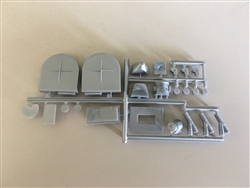 Rix 358 HO Grain Bin Detail Parts
