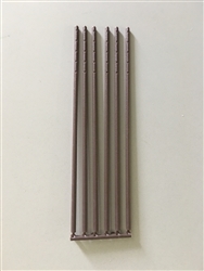 Rix 40 HO Railroad 40' Telephone Poles Only Brown Plastic Pkg 36