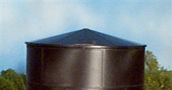 Rix 508 HO Water/Oil Tank Peaked Top Only Undecorated