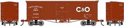 Roundhouse 1159 HO 36' Old Time Boxcar Chesapeake & Ohio #5688